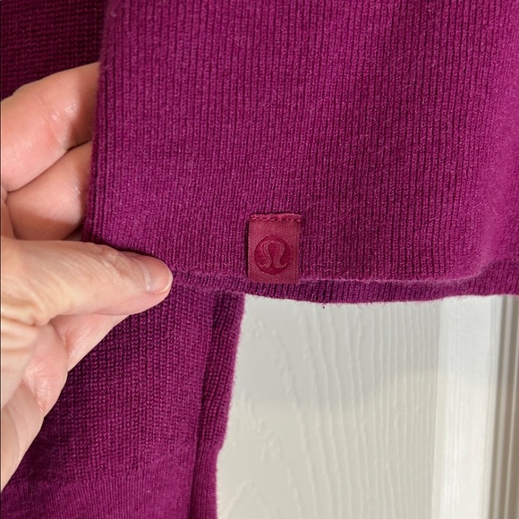 Lululemon Cotton-Blend Mock Neck Sweater Size Small - Picture 7 of 13